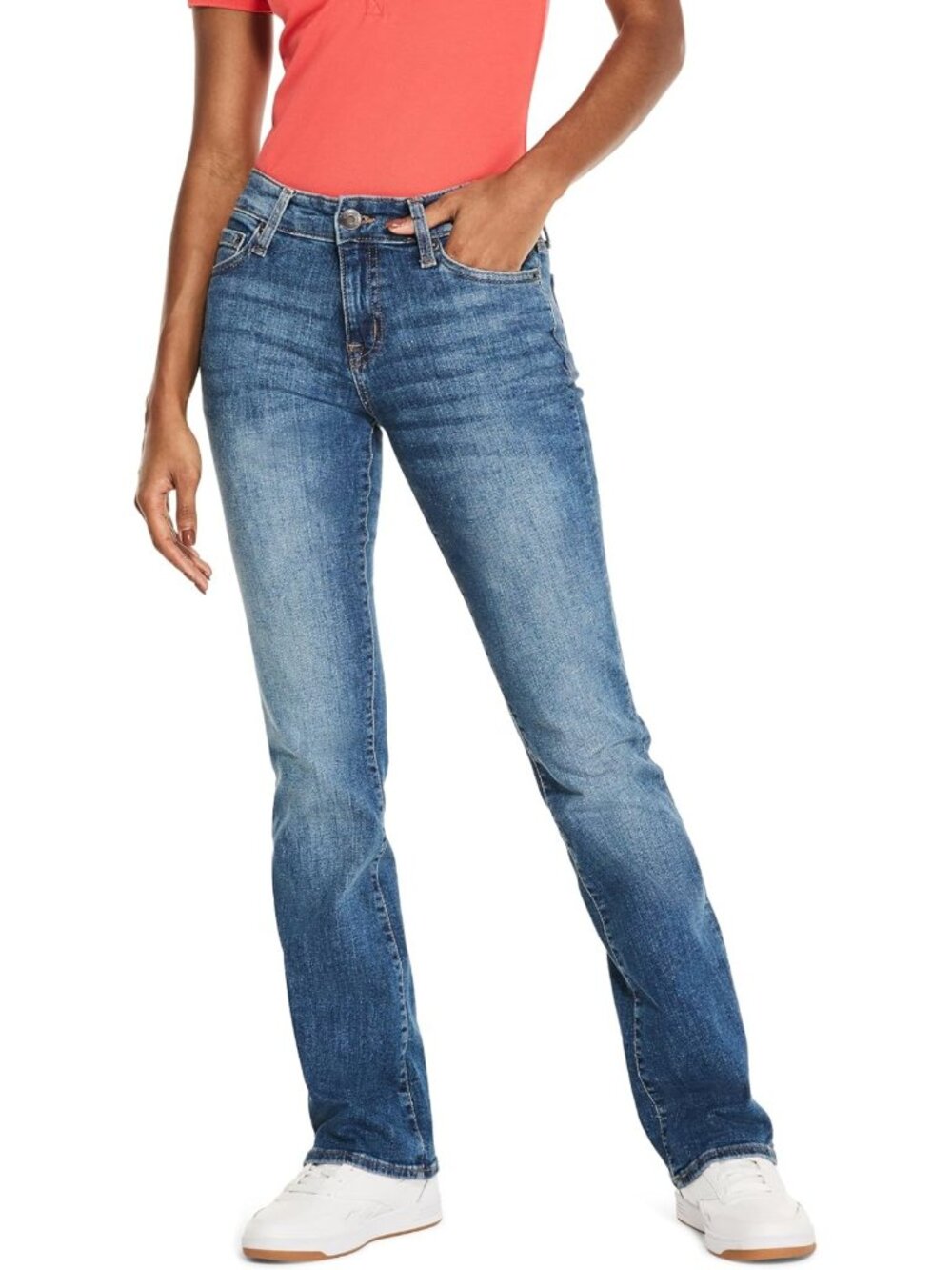Mid Rise Bootcut Jeans for Women | Stylish & Comfortable Denim Pants